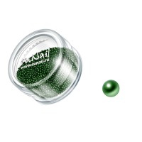 Дизайн для ногтей: бульонки (цвет: зеленый) №0323, ruNail