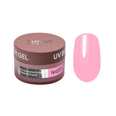 Гель моделирующий UV BUILDER GEL Runail Expert №107, 50г банка