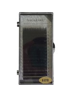 Ресницы Nagaraku черные, миксы 0.07, B, 7-15mm, 16 линий