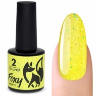 Гель-лак с разноцветными частицами, светится в темноте (Gel polish LOLLIPOP) #02, 8 ml, Foxy Expert Гель-лак с разноцветными частицами, светится в темноте (Gel polish LOLLIPOP) #02, 8 ml, Foxy Expert