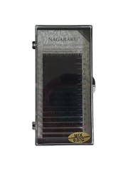 Ресницы Nagaraku черные, миксы 0.07, C, 7-15mm, 16 линий