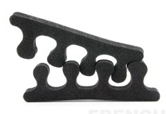 Разделители для пальцев ног (черные, 9 мм) №1380 ruNail