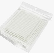 Микробраши в мягкой упаковке белые 2 мм 100шт в пачке