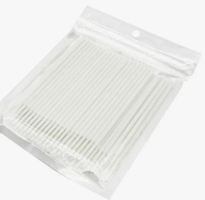 Микробраши в мягкой упаковке белые 2 мм 100шт в пачке