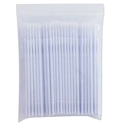 Микробраши в мягкой упаковке белые 2 мм 100шт в пачке