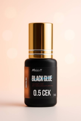 Клей черный для наращивания Millit Gold, 5мл