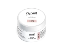 Камуфлирующий УФ-гель (цвет: холодный нюд), 15 г №4072, ruNail