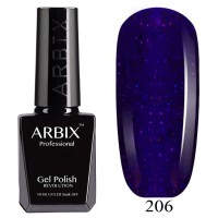Гель-лак ARBIX (Арбикс) №206 Посейдон, 10 мл