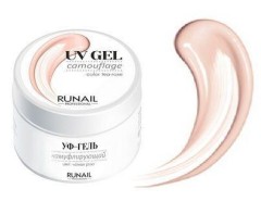 Камуфлирующий УФ-гель (цвет: Чайная роза), 56 г №3749, ruNail