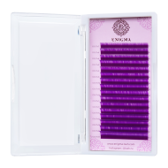 Цветные ресницы Enigma микс 0,07/M/6-13 mm "Purple" (16 линий) Цветные ресницы Enigma микс 0,07/M/6-13 mm "Purple" (16 линий)