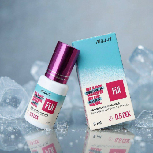 Клей черный для наращивания Millit FiJi, 5мл