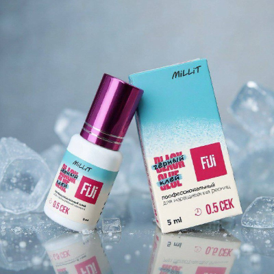 Клей черный для наращивания Millit FiJi, 5мл