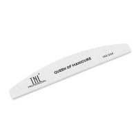 Пилка для ногтей лодочка 180/240 (queen of manicure), TNL