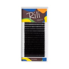 Ресницы темно-коричневые Rili Choco M 0.07 08мм - 16 линий