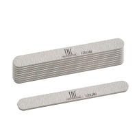 Пилка для ногтей узкая 120/240 хит продаж (серая) (10 шт. в упак.), TNL