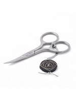 Ножницы маникюрные для ногтей с ручной заточкой(серебряные) (ana-88), Zinger zo-B-116-S-SH