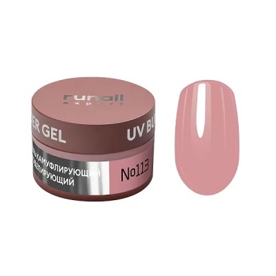 Гель моделирующий UV BUILDER GEL Runail Expert №113, 15г банка