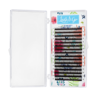 Черные ресницы Lash&Go 3D 0,07/D/7-14 mm (16 линий) Черные ресницы Lash&Go 3D 0,07/D/7-14 mm (16 линий)