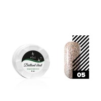 Жидкая фольга POLE Brilliant blast №05 Абрикосовая (6 мл.)