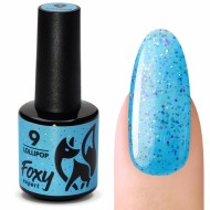Гель-лак с разноцветными частицами, светится в темноте (Gel polish LOLLIPOP) #09, 8 ml, Foxy Expert Гель-лак с разноцветными частицами, светится в темноте (Gel polish LOLLIPOP) #09, 8 ml, Foxy Expert