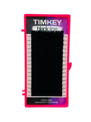 Черные ресницы Timkey MD 0.07 11mm 16 линий