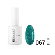 Цветной гель-лак PASHE №067 "Блестящая бирюза", (9 мл) Цветной гель-лак PASHE №067 "Блестящая бирюза", (9 мл)