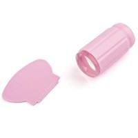 Штамп для стемпинга рифленый TNL - розовый