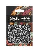 Наклейки для дизайна ногтей (кожа ящерицы) №1750, ruNail