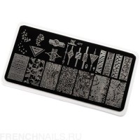Пластина для стемпинга TNL Premium - рептилии (077)