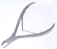 Кусачки маникюрные, Zinger, для кожи с ручной заточкой матовые (aoa-19)