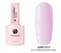 Adricoco, La creme base - камуфлирующая база №06 (клубничный блонд), 10 мл