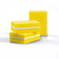 Мини-Баф для ногтей шлифовальный плоский, маленький, 25*25*10 мм (40 шт.-упаковка)