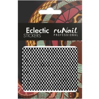 Наклейки для дизайна ногтей (сетка) №1747, ruNail