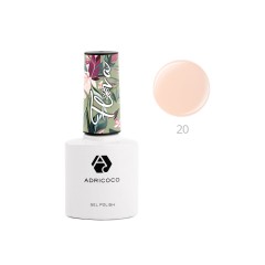 Гель-лак ADRICOCO FLORA №20 - персиковый гиацинт (8 мл.)
