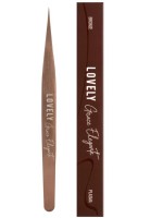 Пинцет для наращивания ресниц Lovely NanoFiber, серия Grace Elegante Bronze, тип Прямой