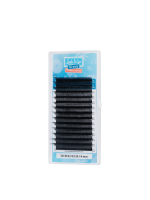 Черные ресницы Lash&amp;Go микс готовые пучки W 3D 0.07/D/8-14 mm 14 линий