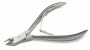 Кусачки маникюрные, Zinger, для кожи с ручной заточкой серебряные (aoa-1) Кусачки маникюрные, Zinger, для кожи с ручной заточкой серебряные (aoa-1)