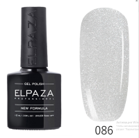 Гель-лак ELPAZA (Эльпаза) Classic №086 Серебряное Сияние , 10 мл