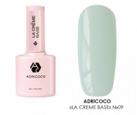 Adricoco, La creme base - камуфлирующая база №09 (мятный мусс), 10 мл