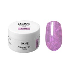 Моделирующий УФ-гель c жемчужным эффектом BUILDER UV GEL PEARL, 15г №9507, ruNail