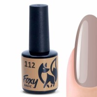Гель-лак (Gel polish) #112, 8 ml, Foxy Expert
