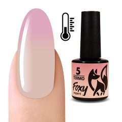 Гель-лак с термопереходом (Gel polish TERMO) #05, 8 ml, Foxy Expert