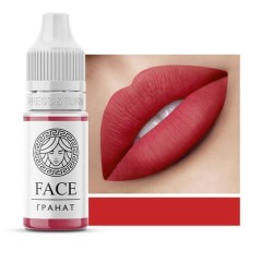 Перманентный пигмент Гранат, FACE, 6 мл
