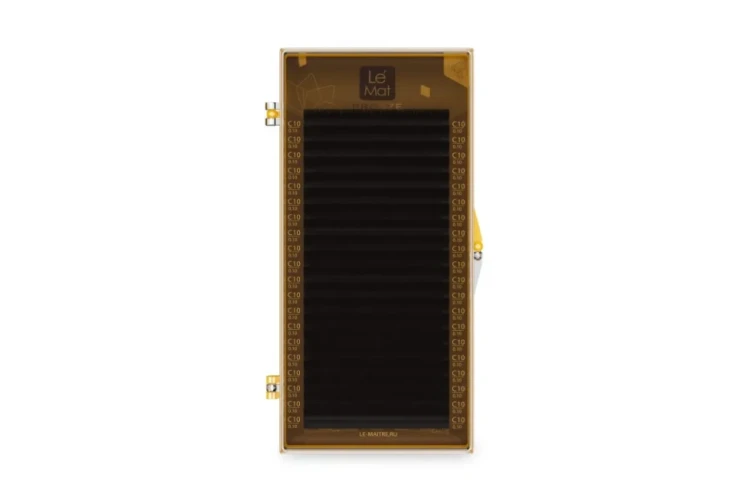 Ресницы коричневые Tiramisu Le Maitre "Bronze" 20 линий C 0.10 07 mm