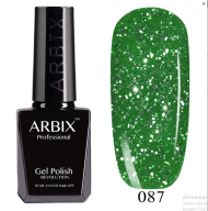 Гель-лак ARBIX (Арбикс) №087 Изумрудная Крошка, 10 мл Гель-лак ARBIX (Арбикс) №087 Изумрудная Крошка, 10 мл