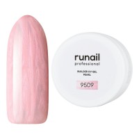 Моделирующий УФ-гель c жемчужным эффектом BUILDER UV GEL PEARL, 15г №9509, ruNail