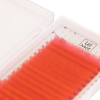 Ресницы Neon Red Le Maitre "Caprice" 20 линий C 0.10 MIX 8-15 mm
