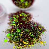 Блестки Bloom ХАМЕЛЕОН №01