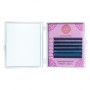 Цветные ресницы Enigma микс 0,10/C/8-13 mm "Aqua" (6 линий)