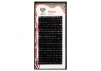 Ресницы чёрные Lovely серия "Deluxe" - 20 линий - MIX C+ 0.10 8-15мм